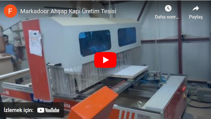 Ahşap Kapı Üretim Tesisimiz